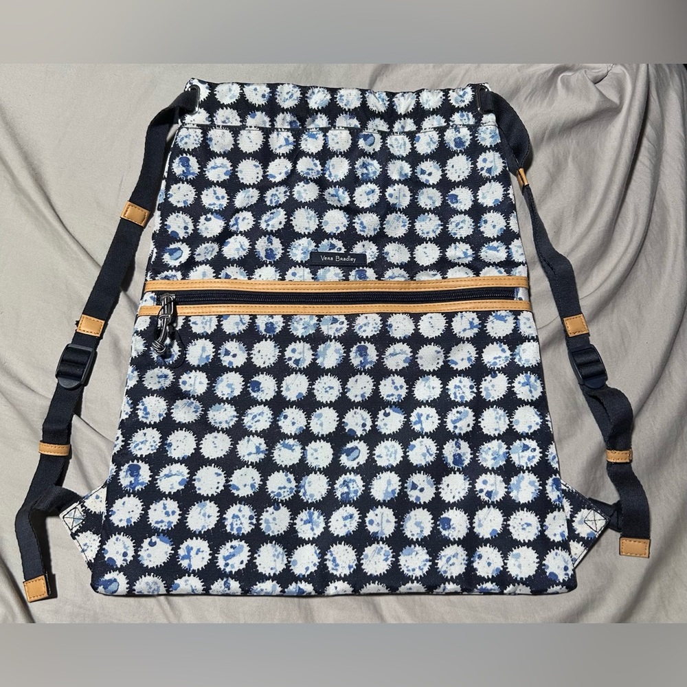 Vera Bradley Lighten Up Backsack Adjustable Backpack